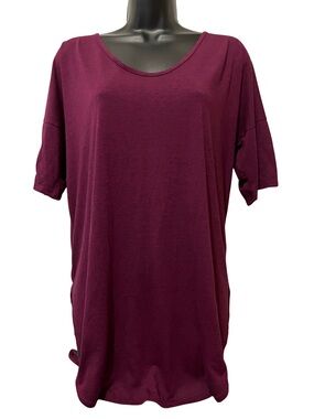 Old Navy Scoop Neck Tunic in Plum Berry